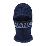 Maxbell Men Balaclava Thermal Lightweight Knit Hat for Riding Camping Outdoor Sports Navy