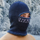 Maxbell Men Balaclava Thermal Lightweight Knit Hat for Riding Camping Outdoor Sports Navy