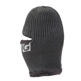 Maxbell Men Balaclava Thermal Lightweight Knit Hat for Riding Camping Outdoor Sports Gray