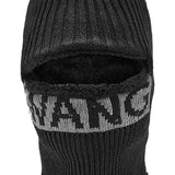 Maxbell Men Balaclava Thermal Lightweight Knit Hat for Riding Camping Outdoor Sports Black
