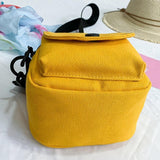 Maxbell Women Canvas Phone Bag Unique Mini Handbag for Birthday Gift Shopping Dating Yellow