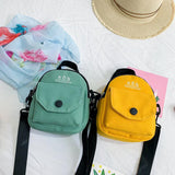 Maxbell Women Canvas Phone Bag Unique Mini Handbag for Birthday Gift Shopping Dating Yellow