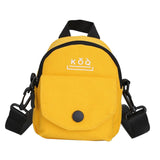 Maxbell Women Canvas Phone Bag Unique Mini Handbag for Birthday Gift Shopping Dating Yellow