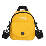 Maxbell Women Canvas Phone Bag Unique Mini Handbag for Birthday Gift Shopping Dating Yellow