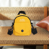 Maxbell Women Canvas Phone Bag Unique Mini Handbag for Birthday Gift Shopping Dating Yellow