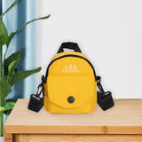 Maxbell Women Canvas Phone Bag Unique Mini Handbag for Birthday Gift Shopping Dating Yellow