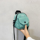Maxbell Women Canvas Phone Bag Unique Mini Handbag for Birthday Gift Shopping Dating Green