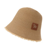 Maxbell Women Bucket Hat Trendy Creative Lady Fisherman Hat for Trips Camping Dating Khaki