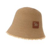 Maxbell Women Bucket Hat Trendy Creative Lady Fisherman Hat for Trips Camping Dating Khaki