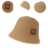 Maxbell Women Bucket Hat Trendy Creative Lady Fisherman Hat for Trips Camping Dating Khaki