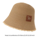 Maxbell Women Bucket Hat Trendy Creative Lady Fisherman Hat for Trips Camping Dating Khaki