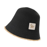 Maxbell Women Bucket Hat Trendy Creative Lady Fisherman Hat for Trips Camping Dating Black