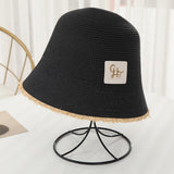 Maxbell Women Bucket Hat Trendy Creative Lady Fisherman Hat for Trips Camping Dating Black