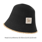 Maxbell Women Bucket Hat Trendy Creative Lady Fisherman Hat for Trips Camping Dating Black