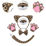 Maxbell Halloween Costume Cute Ears and Tail Set for Animals Themed Parties Festival