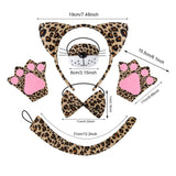 Maxbell Halloween Costume Cute Ears and Tail Set for Animals Themed Parties Festival