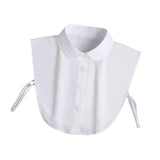 Maxbell Women False Collar Decor Half Shirts False Collar for Apparel Blouse Outfits