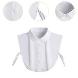 Maxbell Women False Collar Decor Half Shirts False Collar for Apparel Blouse Outfits
