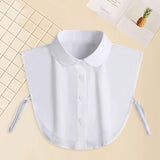 Maxbell Women False Collar Decor Half Shirts False Collar for Apparel Blouse Outfits