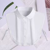 Maxbell Women False Collar Decor Half Shirts False Collar for Apparel Blouse Outfits