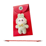 Maxbell Chinese New Year Red Envelope Crossbody Bag Party Supplies Unique Red Packet Green Bunny