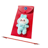 Maxbell Chinese New Year Red Envelope Crossbody Bag Party Supplies Unique Red Packet Blue