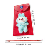 Maxbell Chinese New Year Red Envelope Crossbody Bag Party Supplies Unique Red Packet Blue