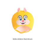 Maxbell Squirrel Headgear Hat Novelty Funny Toy Plush Hat for Party Holiday Birthday