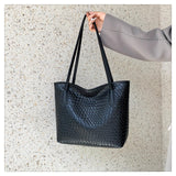 Maxbell Women Shoulder Bag Female Large Capacity Tote Bag for Travel Business Summer Black