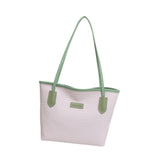 Maxbell Women Shoulder Bag Female Large Capacity Tote Bag for Travel Business Summer Green