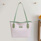 Maxbell Women Shoulder Bag Female Large Capacity Tote Bag for Travel Business Summer Green