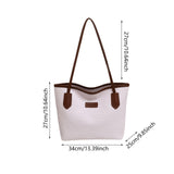 Maxbell Women Shoulder Bag Female Large Capacity Tote Bag for Travel Business Summer Coffee