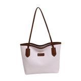 Maxbell Women Shoulder Bag Female Large Capacity Tote Bag for Travel Business Summer Coffee