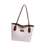 Maxbell Women Shoulder Bag Female Large Capacity Tote Bag for Travel Business Summer Coffee