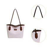 Maxbell Women Shoulder Bag Female Large Capacity Tote Bag for Travel Business Summer Coffee