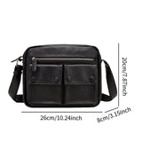 Maxbell Men's Shoulder Bag with Adjustable Shoulder Strap for Party Cycling Climbing