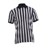 Maxbell Mens Striped Referee Shirt Stylish Short Sleeved for Fishing Football