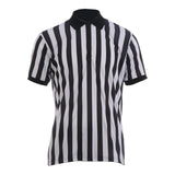 Maxbell Mens Striped Referee Shirt Stylish Short Sleeved for Fishing Football