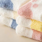 Maxbell Plush Socks Pattern Warm Baby Socks for Boys Girls Baby Outdoor Children