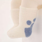 Maxbell Plush Socks Pattern Warm Baby Socks for Boys Girls Baby Outdoor Children