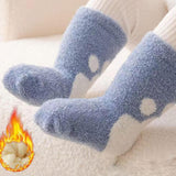 Maxbell Plush Socks Pattern Warm Baby Socks for Boys Girls Baby Outdoor Children