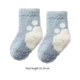 Maxbell Plush Socks Pattern Warm Baby Socks for Boys Girls Baby Outdoor Children