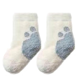 Maxbell Plush Socks Pattern Warm Baby Socks for Boys Girls Baby Outdoor Children