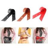 Maxbell Women Overcoat Waist Belt Practical Trendy Waist Tie Sash Accessory Obi Belt Black