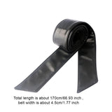 Maxbell Women Overcoat Waist Belt Practical Trendy Waist Tie Sash Accessory Obi Belt Black