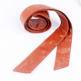 Maxbell Women Overcoat Waist Belt Practical Trendy Waist Tie Sash Accessory Obi Belt Brown