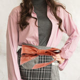 Maxbell Women Overcoat Waist Belt Practical Trendy Waist Tie Sash Accessory Obi Belt Brown