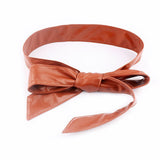 Maxbell Women Overcoat Waist Belt Practical Trendy Waist Tie Sash Accessory Obi Belt Brown