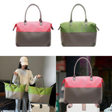 Maxbell Travel Duffel Bag Overnight Bag Top Handle Handbag for Fitness Workout Beach Rose Red