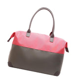 Maxbell Travel Duffel Bag Overnight Bag Top Handle Handbag for Fitness Workout Beach Rose Red